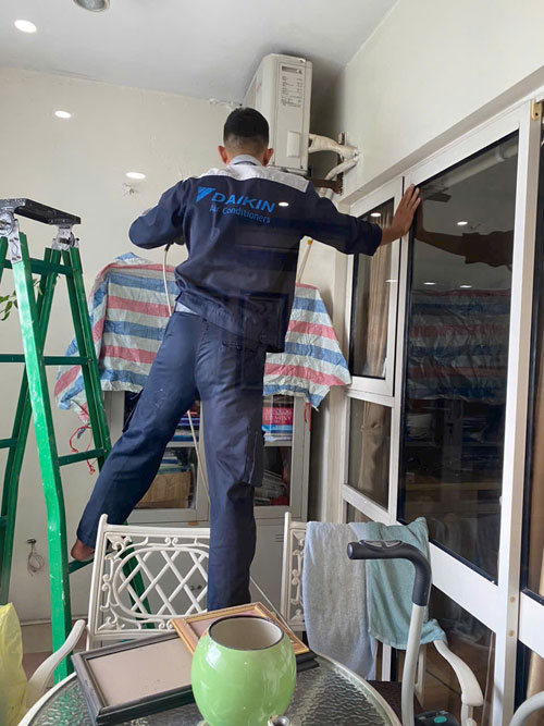 sửa điều hòa âm trần Daikin
