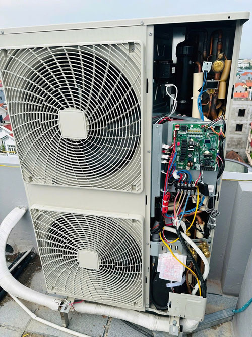 lỗi nối ống gió 