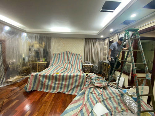 vệ sinh điều hòa âm trần cho khách tại Hà Nội