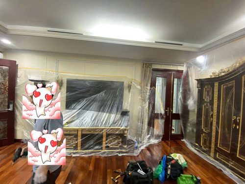 Bảo dưỡng vệ sinh điều hòa cho khách tại Hà Nội