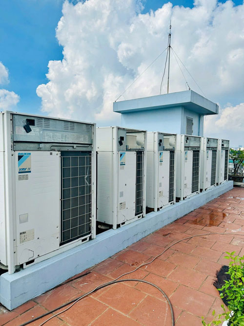 bảo dưỡng điều hòa trung tâm VRV Daikin 
