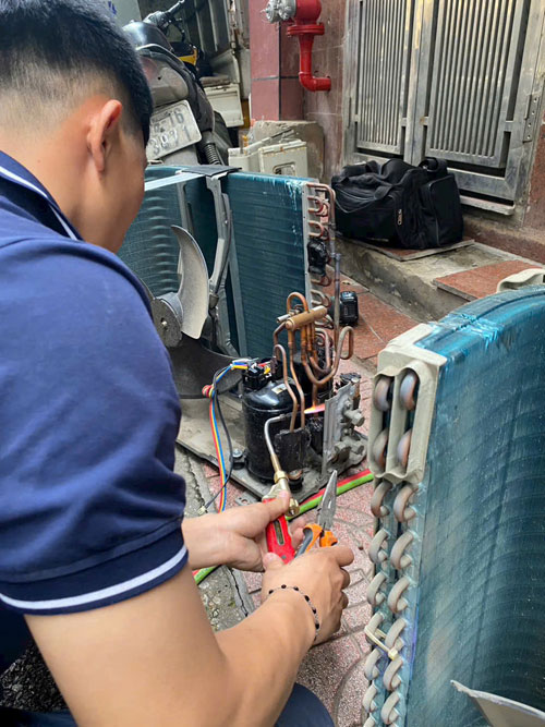 xử lý rò gas van đảo chiều