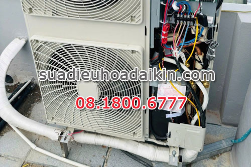 Các lỗi thường gặp Điều hoà trung tâm Daikin VRV nối ống gió