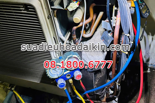 Cách khắc phục Điều hoà trung tâm Daikin VRV nối ống gió không lạnh